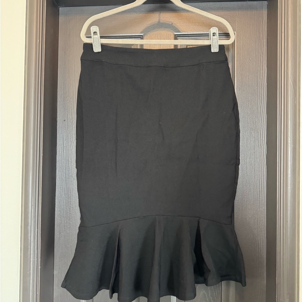Unique vintage stretchy mermaid pencil skirt